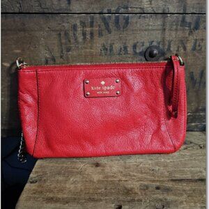 Kate Spade Small Leather Red Shoulder Bag
